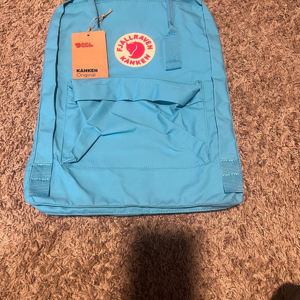 Fjallraven Kanken Backpack in Light Blue